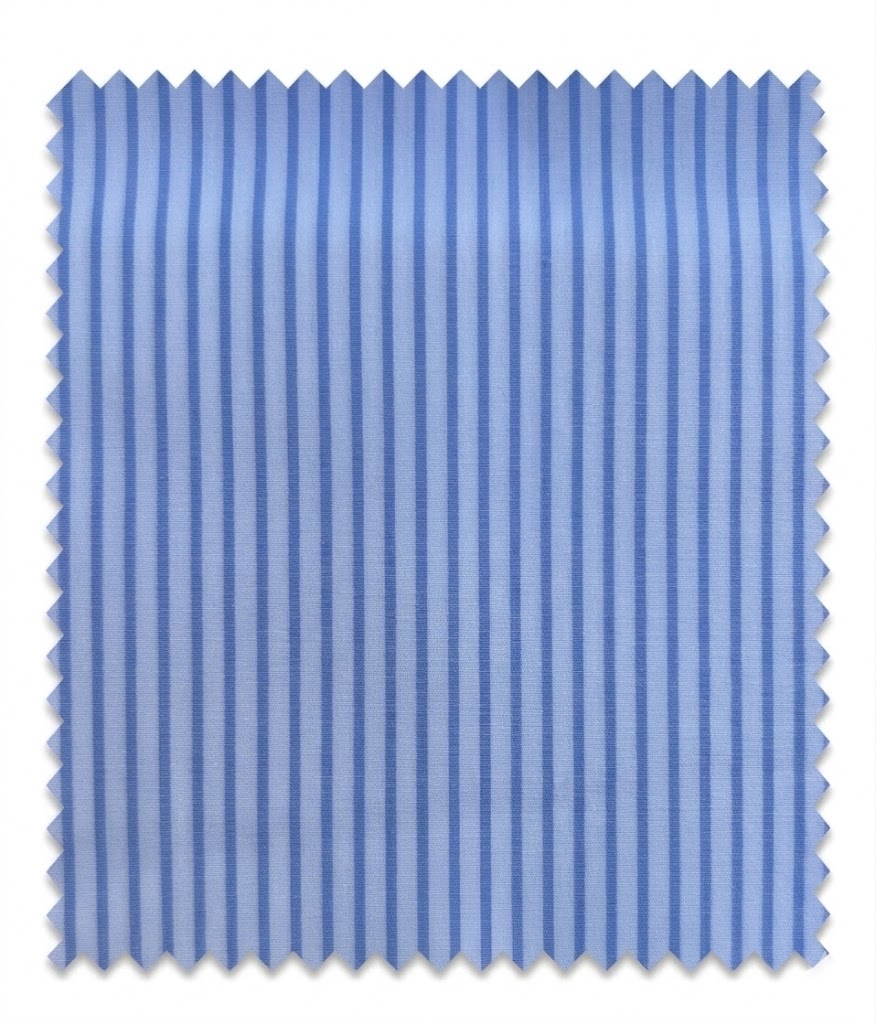 Manhattan Fabriano MF1205 - Skyblue Stripes Shirt - Image 3