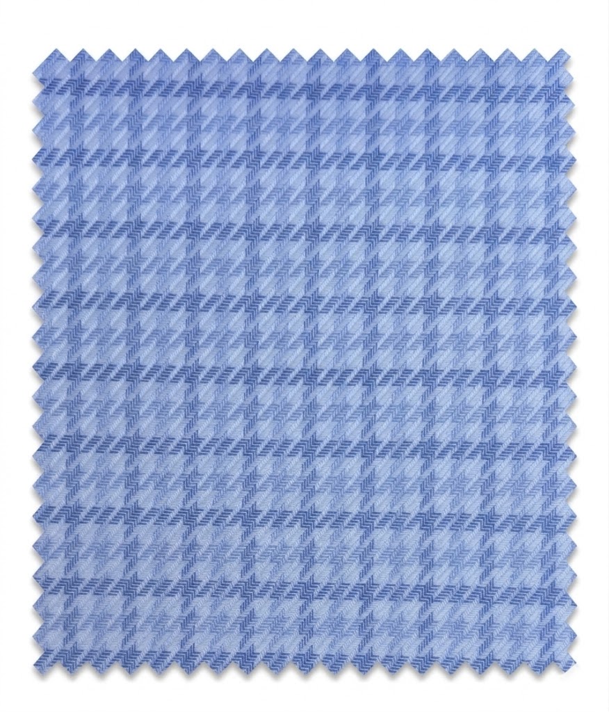 Manhattan Fabriano MF1238 - Skyblue Checks Shirt - Image 2